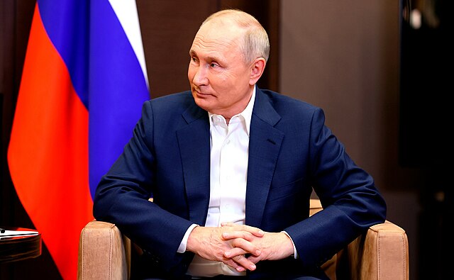President of Russian Federation Vladimir Putin